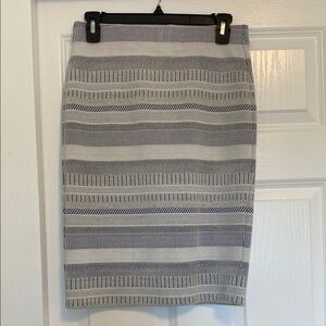 Loft Striped Pencil Skirt Size XST